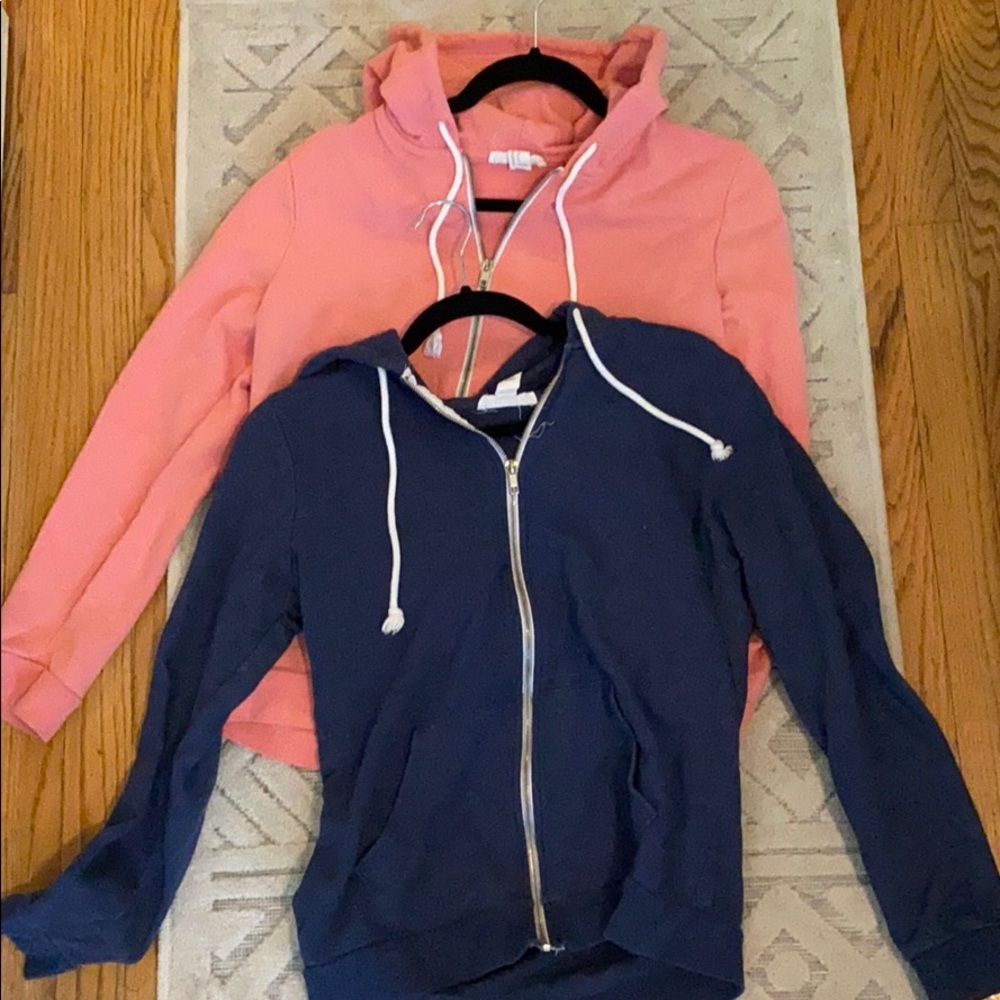 Forever 21 Zip Hoodie Sweatshirt (2 options)
